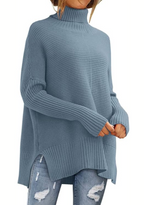 Gemütlicher Rollkragenpullover
