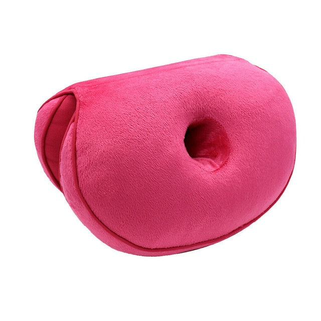 DualComfort Sitzkissen – Ergonomische Unterstützung für Rücken sowie Hüften