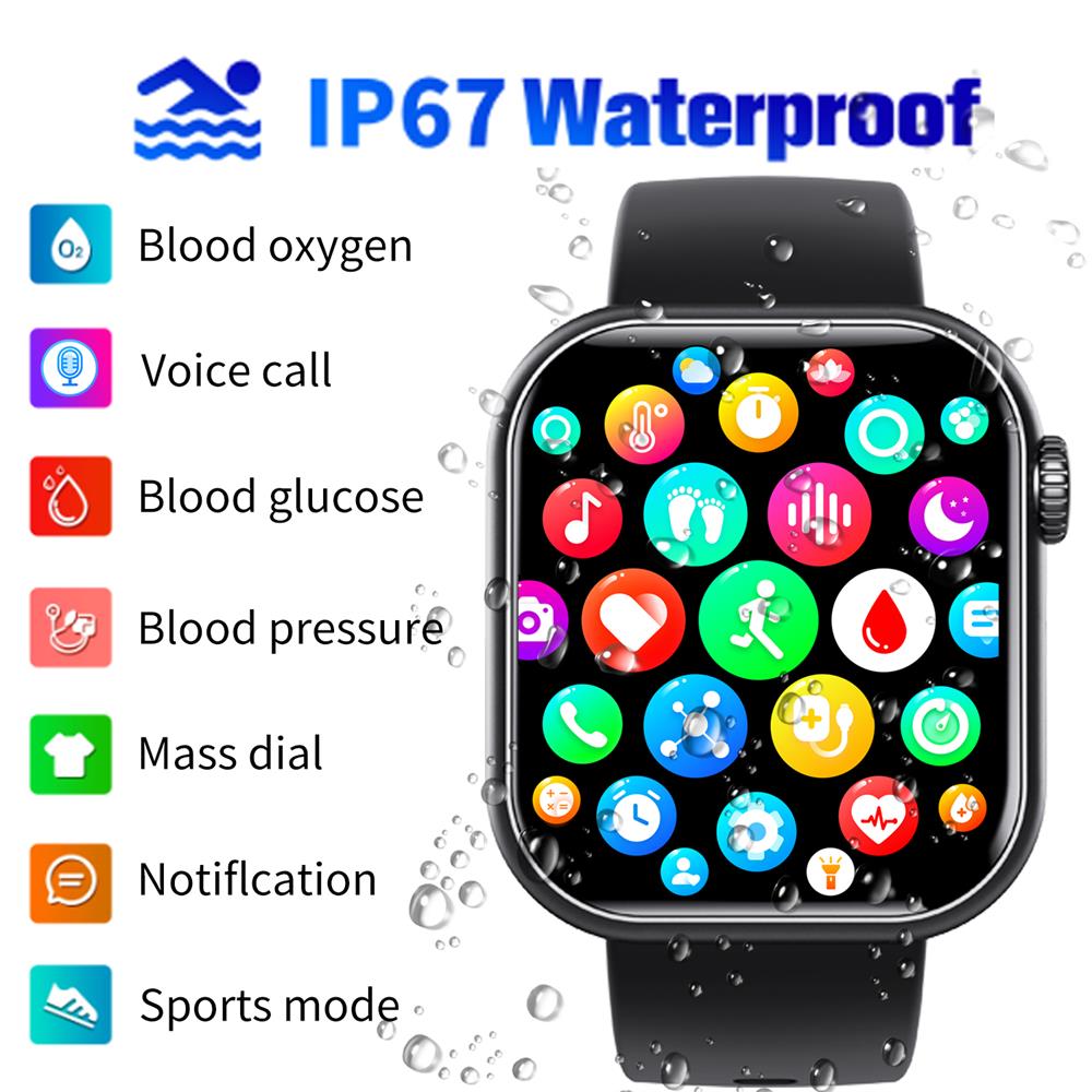 Smart Health Pro Smartwatch – Komplett Gesundheits- sowie Fitnessuhr