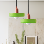 ColorLoop Pendelleuchte – Kunstzinnige Bauhaus-Hängeleuchte inklusive Warmlicht