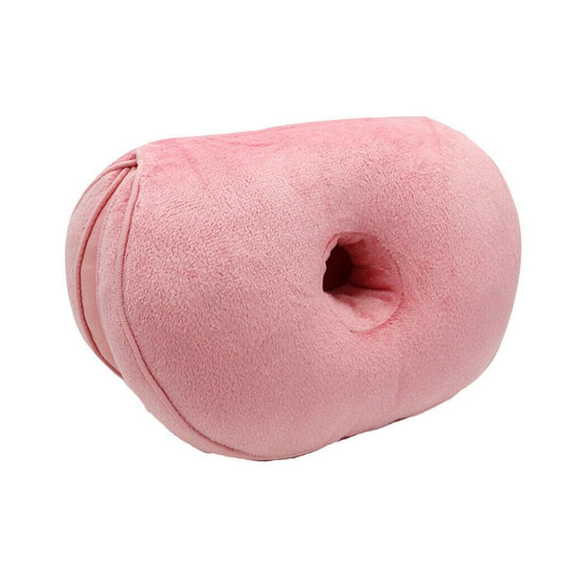 DualComfort Sitzkissen – Ergonomische Unterstützung für Rücken sowie Hüften