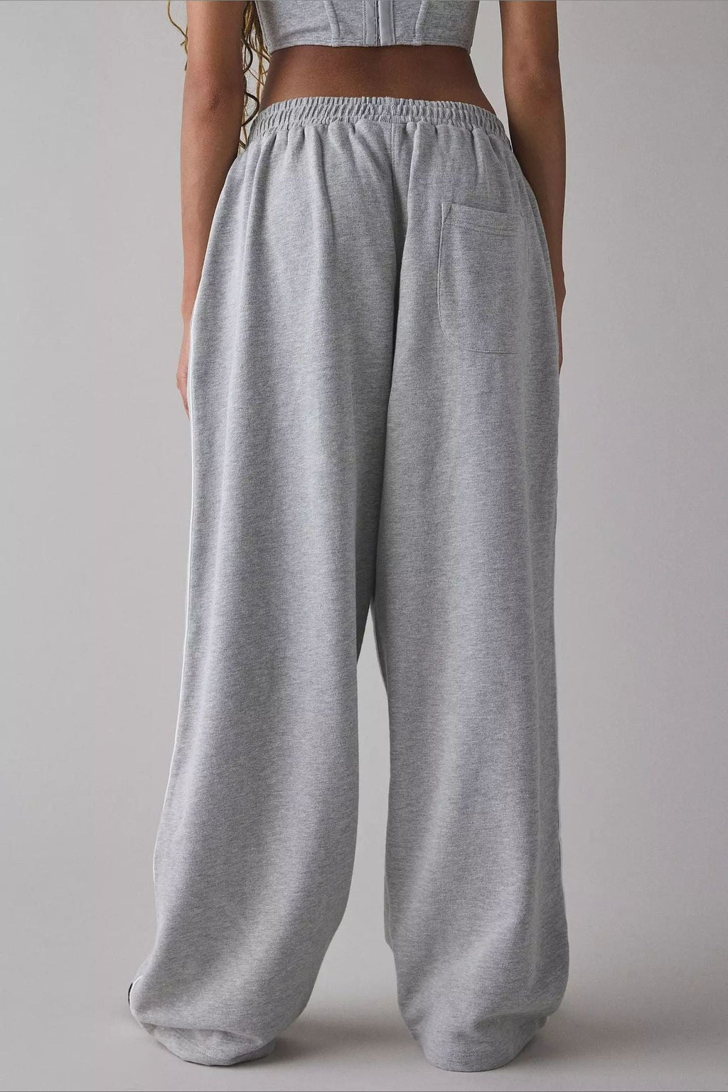 Locker geschnittene Hose in Rosa