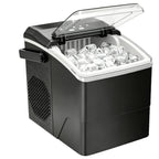 Tragbare Eiswürfelmaschine mit Selbstreinigungsfunktion sowie zwei Eiswürfelgrößen