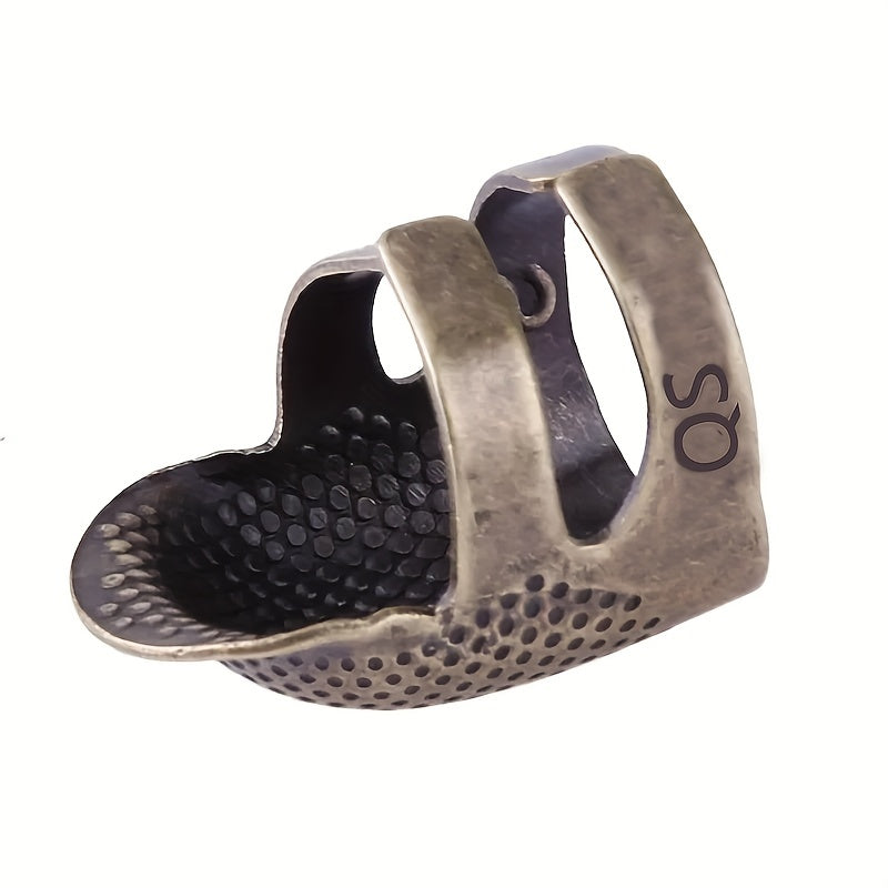 Vintage Metall Nadelfinger: Robuster Schutz beim Nähen