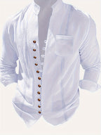 Herren Leinen Zweiteiliges Set - Elegant sowie Leicht