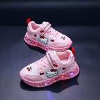 Leuchtende Hello Kitty Sneakers – Atmungsaktive sowie Gepolsterte Spaßschuhe