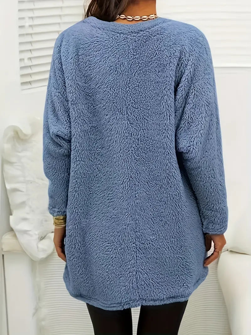 Teddy Comfort Pullover – Für Warme und Gemütliche Momente