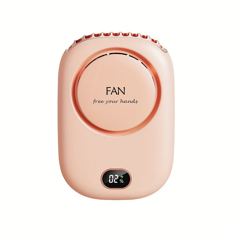 USB wiederaufladbarer Mini Nackenventilator – Leicht inklusive einstellbaren Geschwindigkeiten