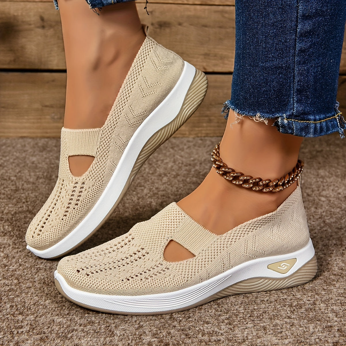 Sense – Lässige Atmungsaktive Slip-on Sneakers