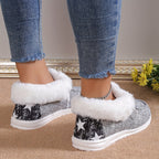 Schuhe aus Canvas gefüttert