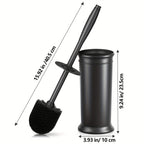 Stilvolle Toilettenbürste mit Halter – Ideal für ein sauberes Badezimmer