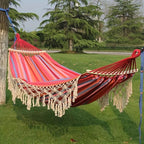 Tusheng Boho Hängematte – Entspannen in Farbe und Komfort