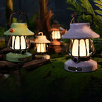 SnailGlow Tragbare Campinglampe: USB-wiederaufladbare Nachtlampe