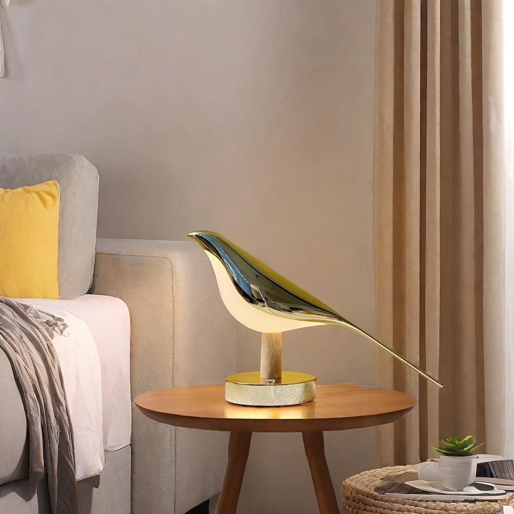 Vogelförmige LED-Lampe – Eleganz sowie Ruhe in jedem Raum