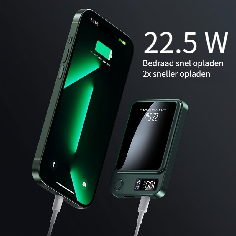 Magnetische Powerbank – Ultradünn inklusive Superschneller Drahtloser Ladetechnologie