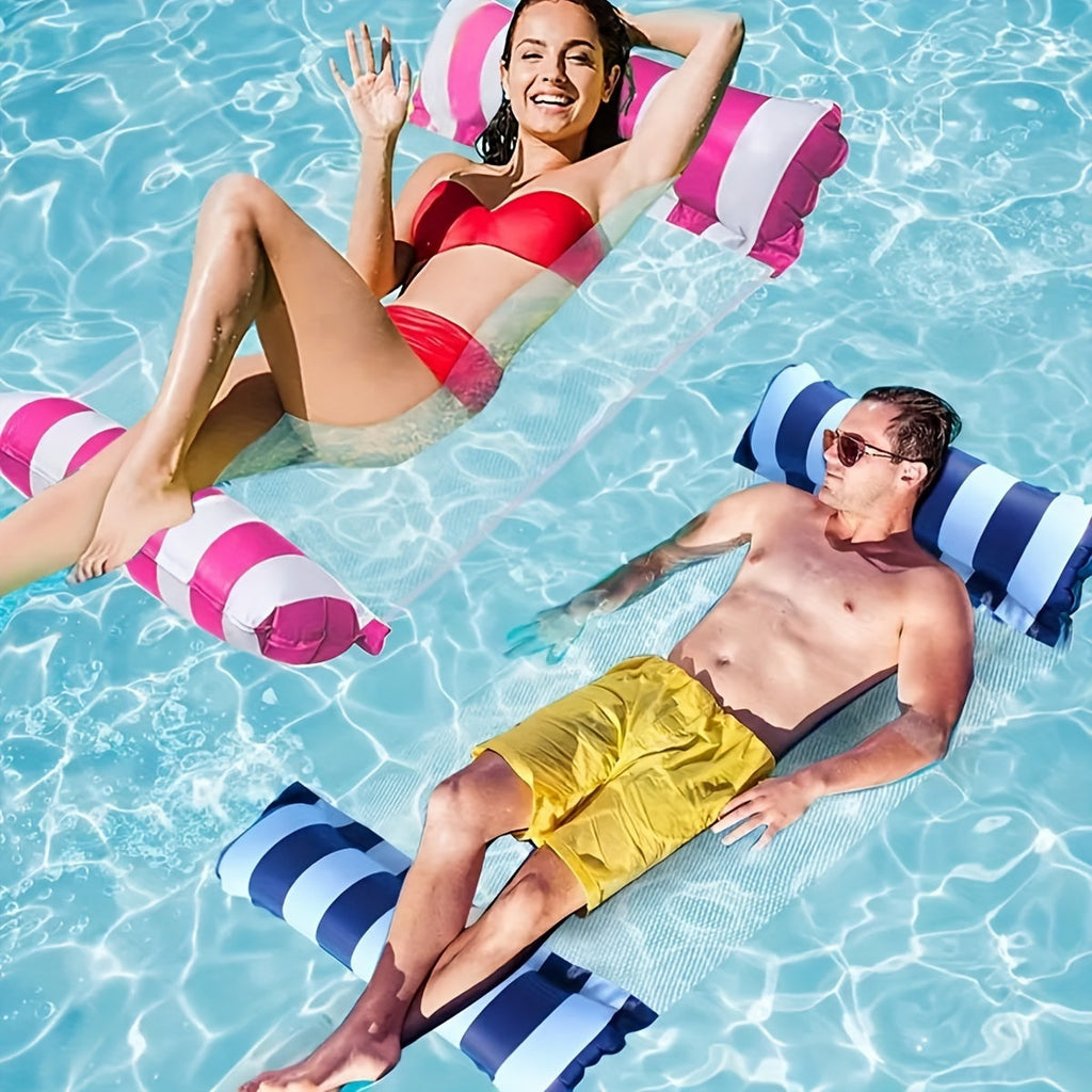 RelaxStrip Aufblasbares Schwimmfloß – Bequem und Langlebig für Wasservergnügen