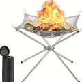 CampFire Kompakte Feuerstelle – Tragbar, Robust und Funktional für den Outdoor-Einsatz