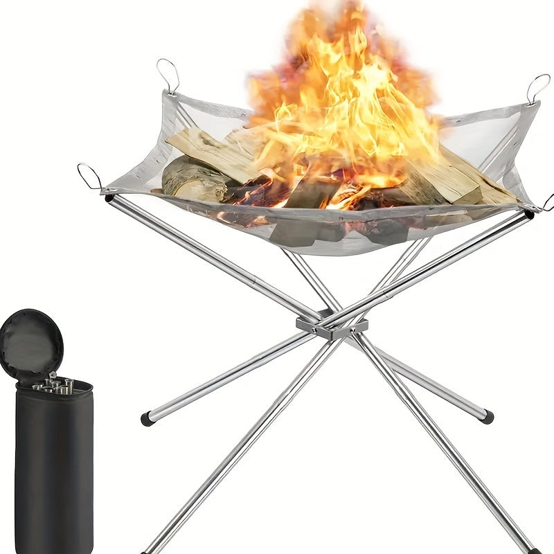 CampFire Kompakte Feuerstelle – Tragbar, Robust und Funktional für den Outdoor-Einsatz