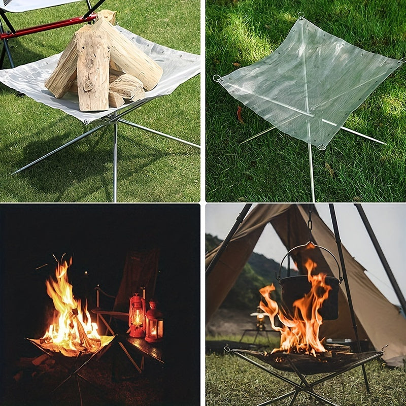 CampFire Kompakte Feuerstelle – Tragbar, Robust und Funktional für den Outdoor-Einsatz