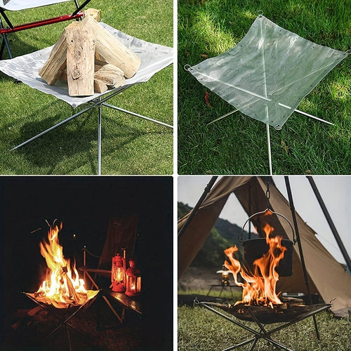CampFire Kompakte Feuerstelle – Tragbar, Robust und Funktional für den Outdoor-Einsatz