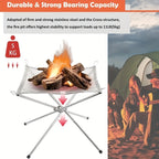 CampFire Kompakte Feuerstelle – Tragbar, Robust und Funktional für den Outdoor-Einsatz