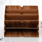 WoodFlow A4 Organizer: Stilvolle Aufbewahrung für jeden Schreibtisch
