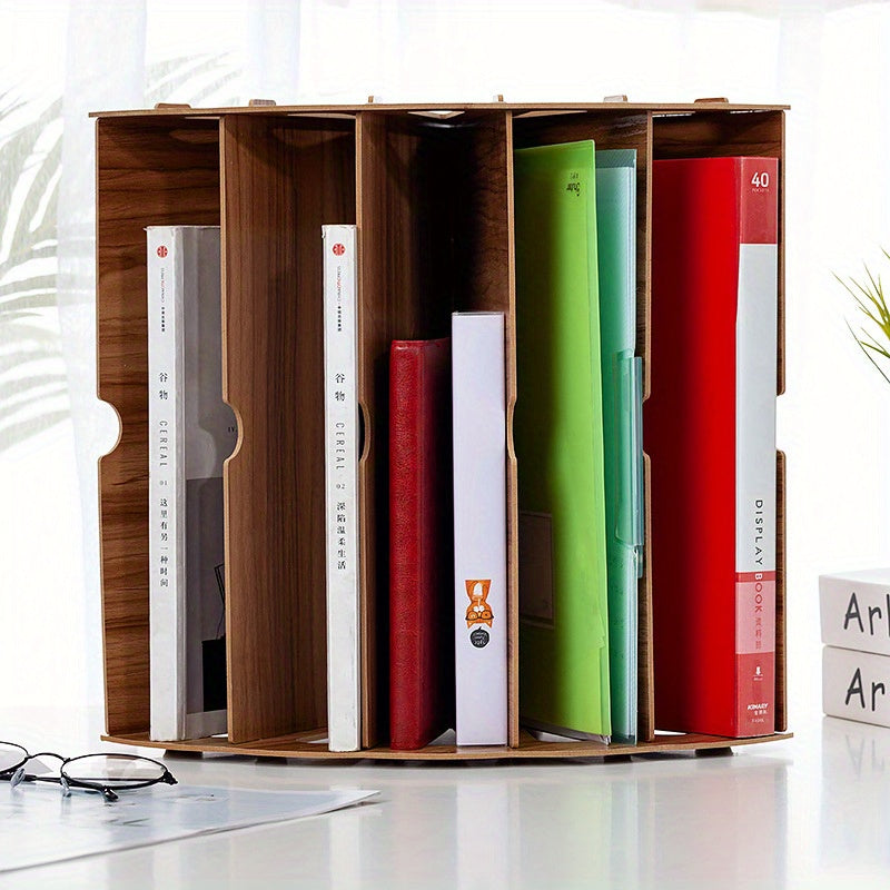 WoodFlow A4 Organizer: Stilvolle Aufbewahrung für jeden Schreibtisch