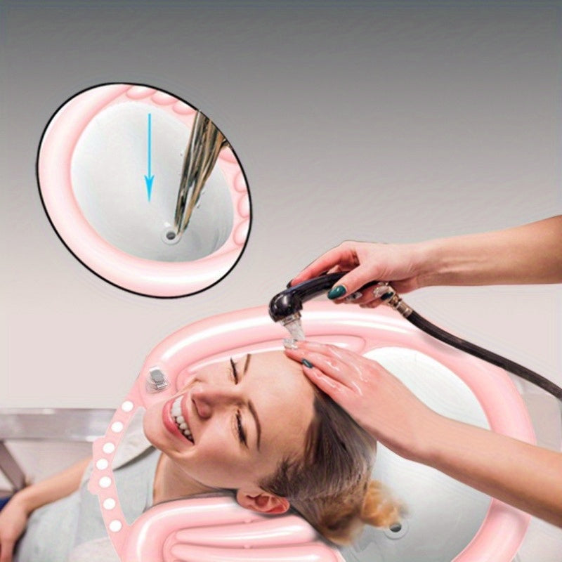 Bequem Tragbares Shampoobad – Funktional und Ergonomisch