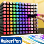 TouchHero 168 Farben Alkoholmarker Set – Professionell und Flexibel