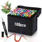 TouchHero 168 Farben Alkoholmarker Set – Professionell und Flexibel