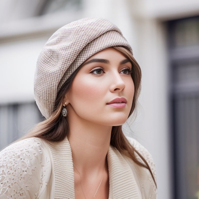 Sophie Retro Baskenmütze: Stilvolle Wintermütze für die Kalten Tage