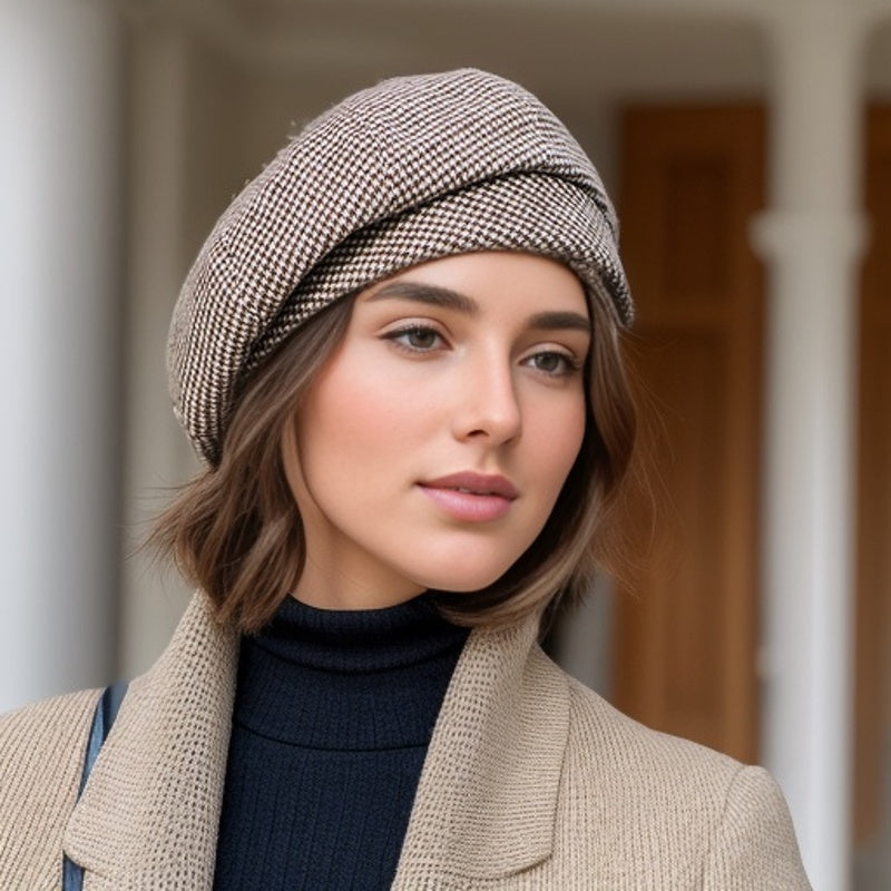 Sophie Retro Baskenmütze: Stilvolle Wintermütze für die Kalten Tage