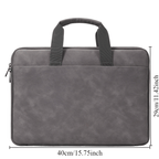 UrbanCarry PU Laptoptasche – Elegant und Funktional für Jeden Arbeitstag