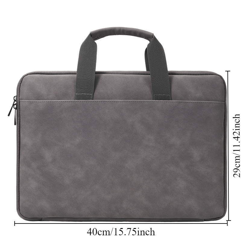 UrbanCarry PU Laptoptasche – Elegant und Funktional für Jeden Arbeitstag