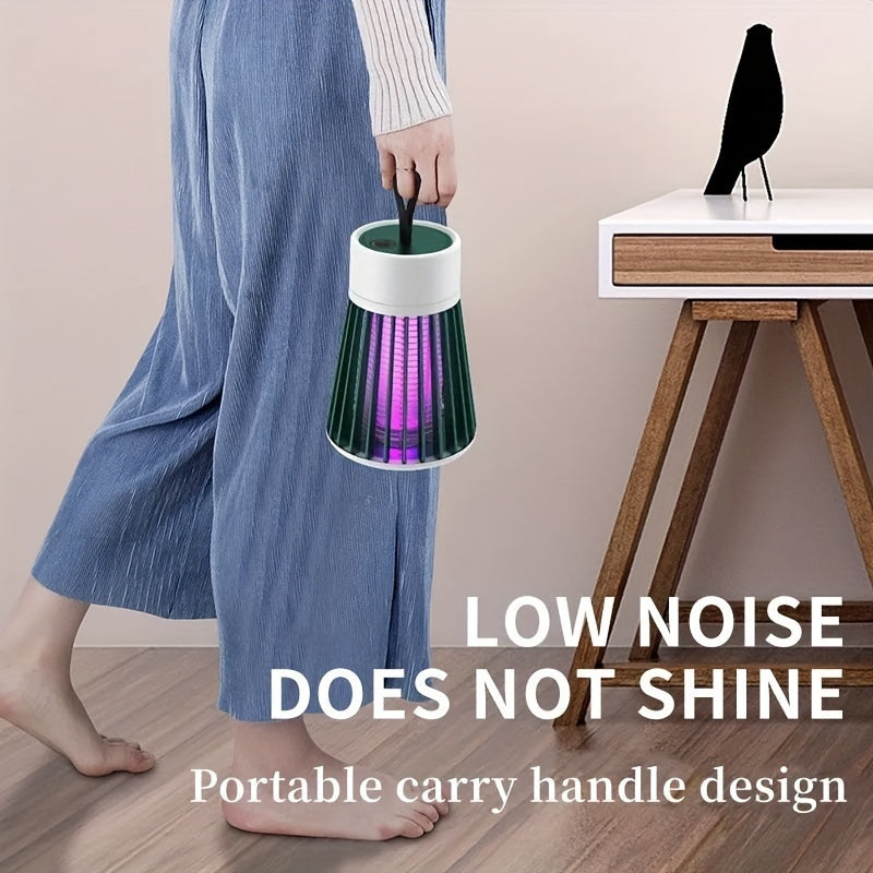Wiederaufladbare Mückenlampe: 360° UV-Elektroschock-Insektenvernichter