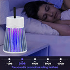 Wiederaufladbare Mückenlampe: 360° UV-Elektroschock-Insektenvernichter