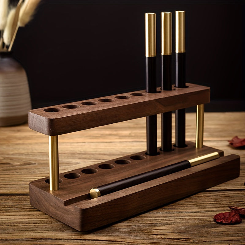 WalnutCraft Schreibtisch-Organizer – Elegant sowie Funktional in Einem
