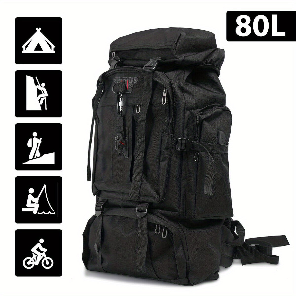 Explorer 80L Wanderrucksack – Strapazierfähig und Vielseitig