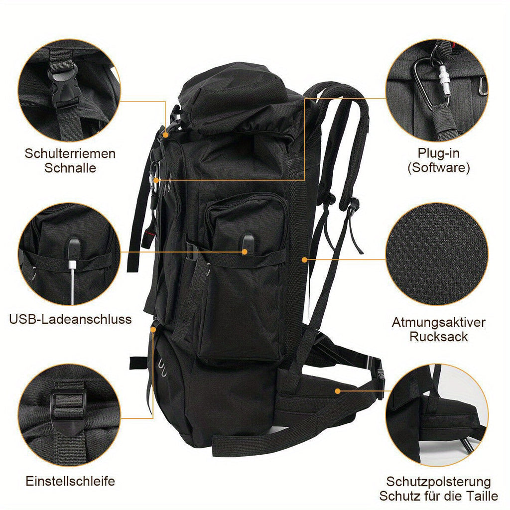 Explorer 80L Wanderrucksack – Strapazierfähig und Vielseitig
