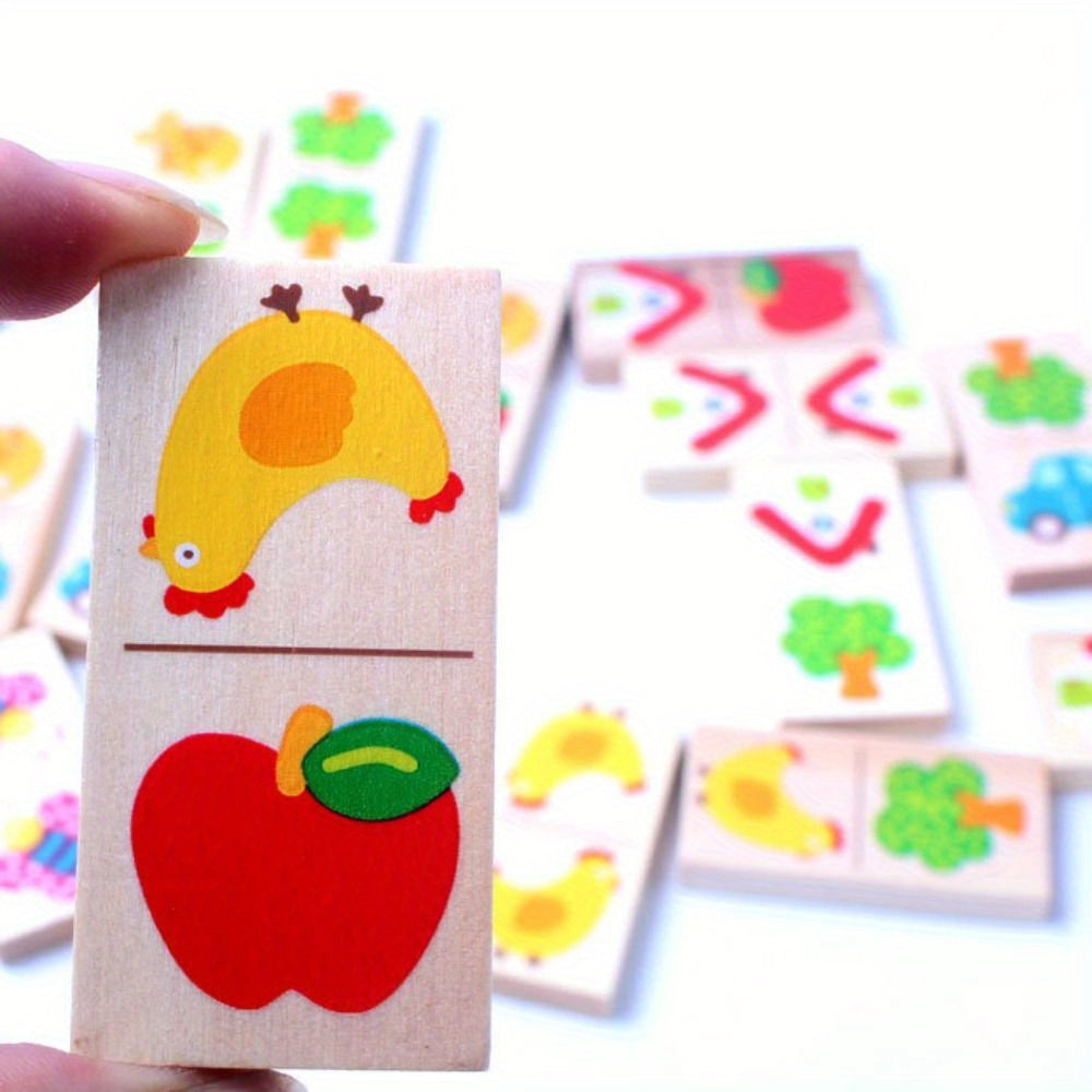 Verspieltes Domino-Puzzle – Für Lernen sowie Spaß