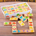 Verspieltes Domino-Puzzle – Für Lernen sowie Spaß