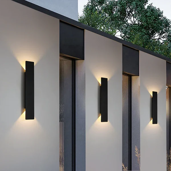AquaLine LED Außenwandlampe – Schlichtes Design inklusive Wetterfestem Gehäuse