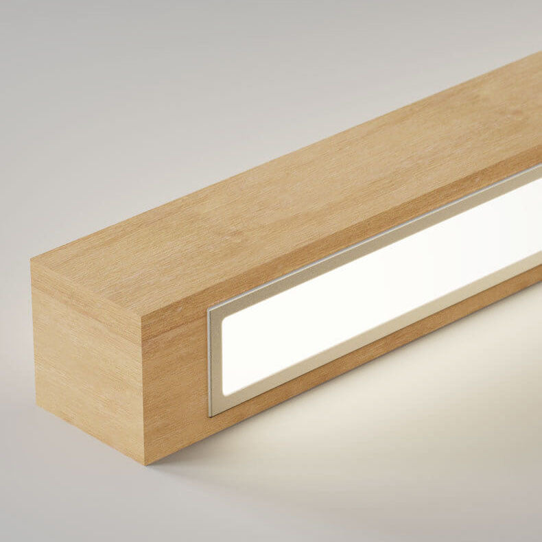 Minimalistische Holz-Wandlampe: Stimmungsvolle Beleuchtung für jeden Raum