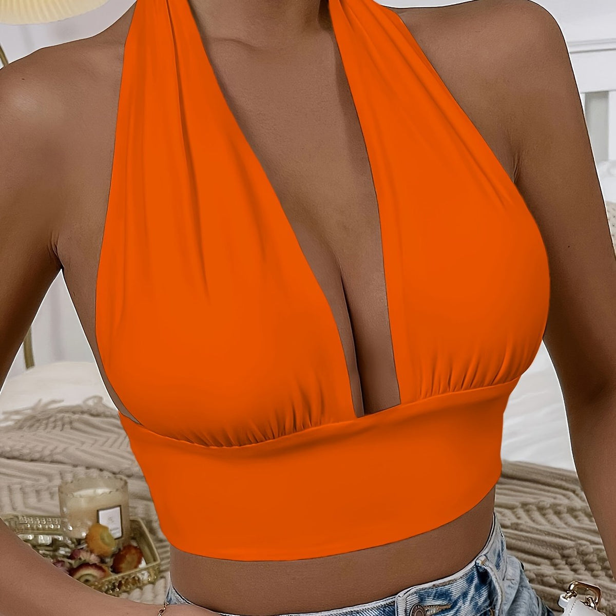 Elegantes Bandeau-Top Damen - Flexibel und Modisch