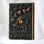 Fantasy Notizbuch mit Drachenauge – Strapazierfähig und Kunstvoll
