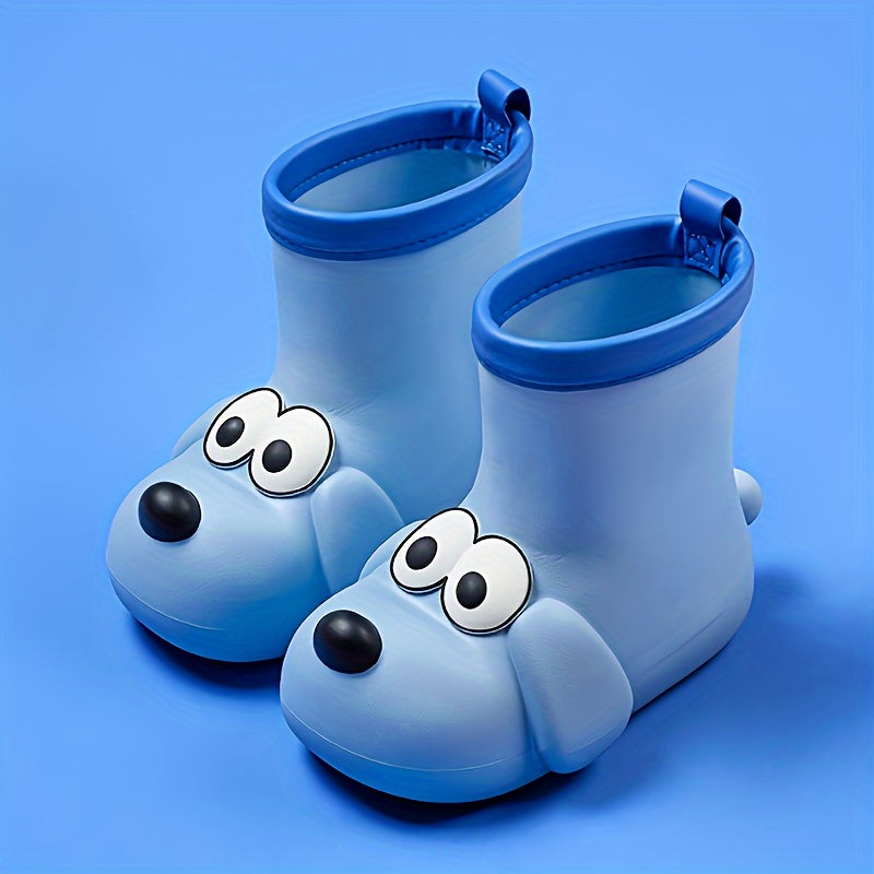 Woef Woef Regenstiefel für Kinder: Niedlicher Wasserdichter Schutz