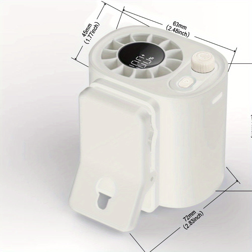 BreezeClip Mini Ventilator – Leistungsstarke Kühlung, Überall sowie Immer