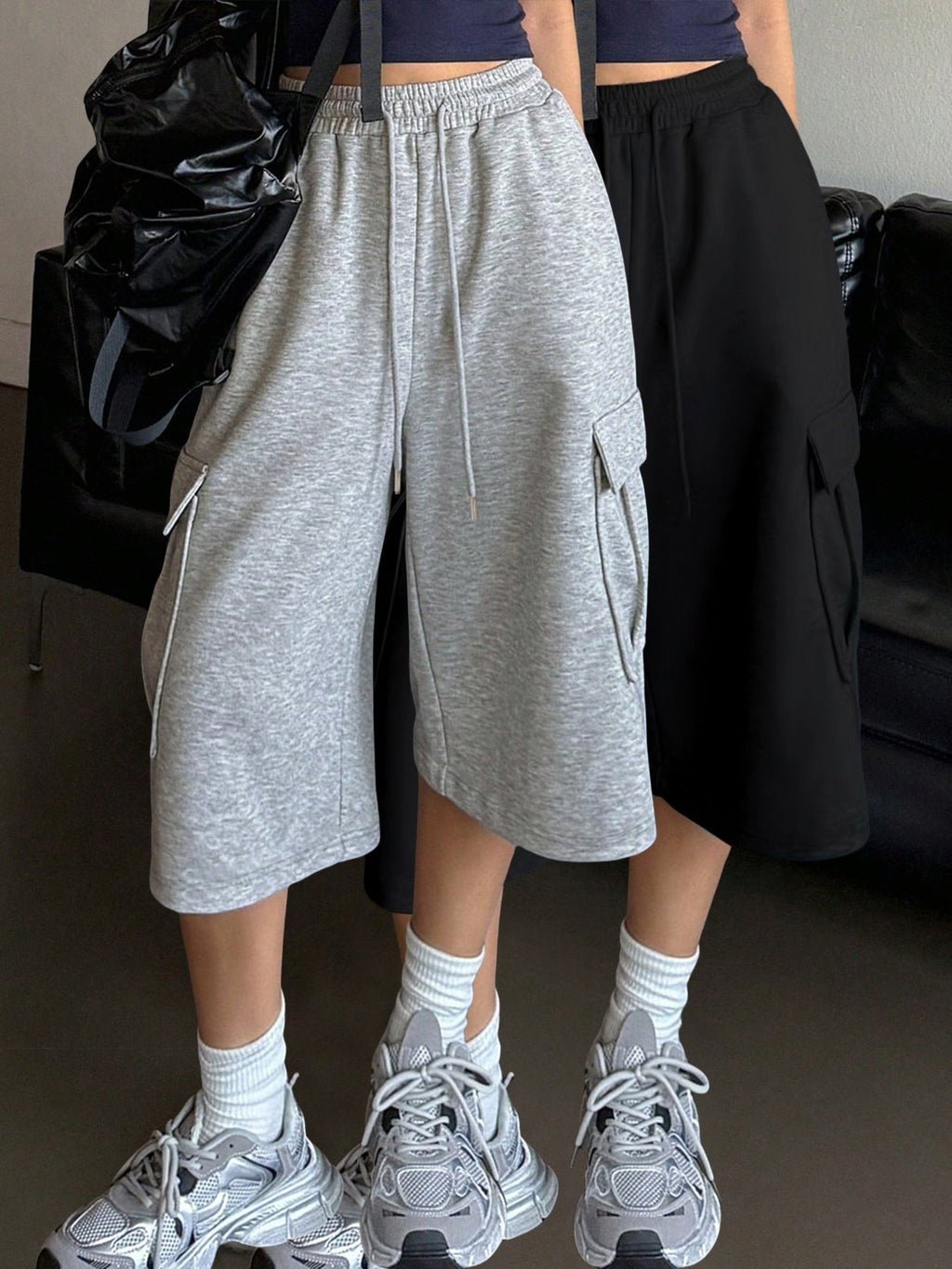 Urban Ease Damen Cargo Shorts Set – Komfort sowie Stil in Einem