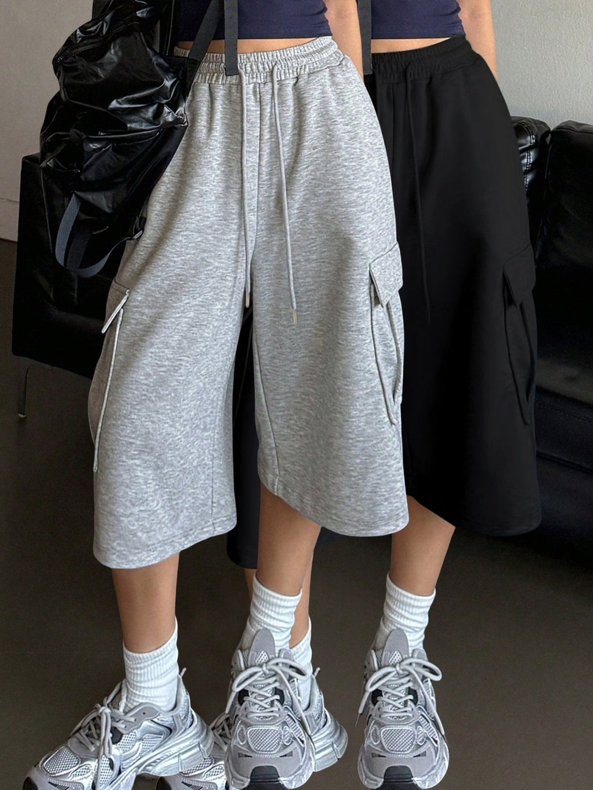 Urban Ease Damen Cargo Shorts Set – Komfort sowie Stil in Einem