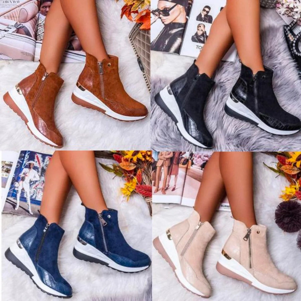 Lisa Orthopädische Stiefeletten – Eleganz inklusive Optimaler Unterstützung